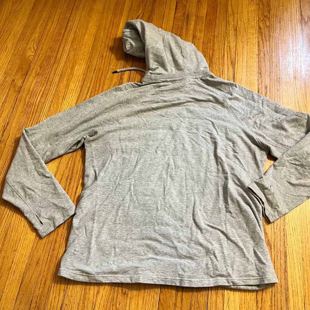 Zyia Active Combo Quilted Hoodie Sweatshirt Womens XL Gray Shirt Sweatshirt - Picture 3 of 6